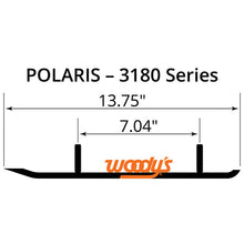 Woody's EPI3-3180-1 Carbide Wearbar Kit NOS