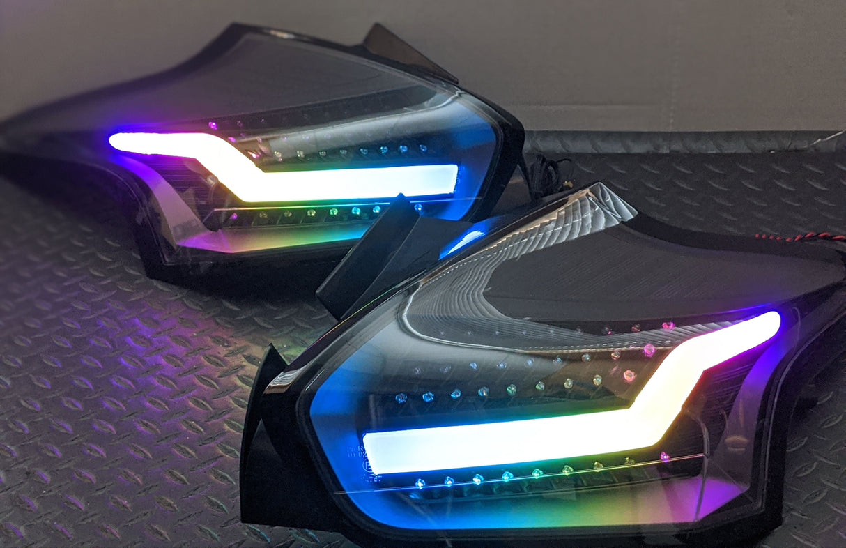 2016-2018 Ford Focus Strs RGB Tail Lights
