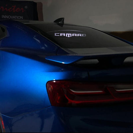 WindRestrictor® Camaro Coupe Rear Add On Glow Plate