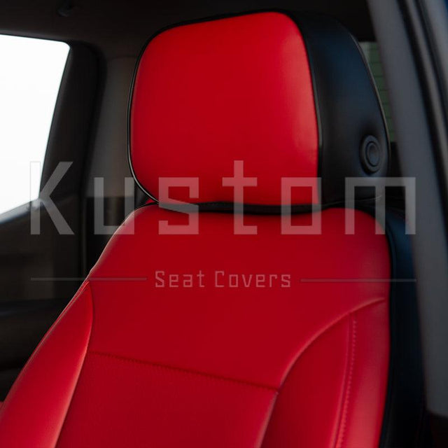 2019-Up GMC Sierra Premium Custom Leather Seat Covers