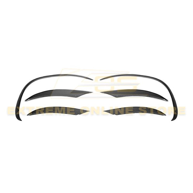 2019-Up Mercedes-Benz C-Class Carbon Fiber Front Air Vent Cover