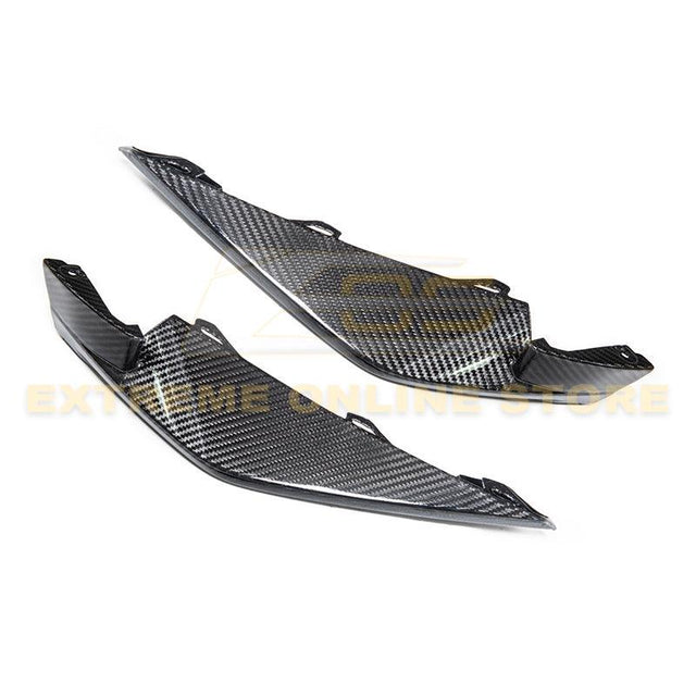 21-Up BMW G82 G83 M4 Carbon Fiber Front Side Splitter