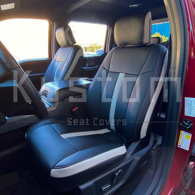 2015-21 Ford F-150 / F-250 Premium Custom Leather Seat Covers