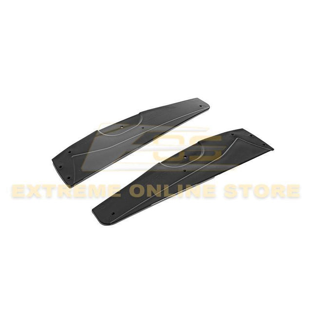 Corvette C6 Base Model Extended Front Splitter Lip & Side Skirts Rocker Panels