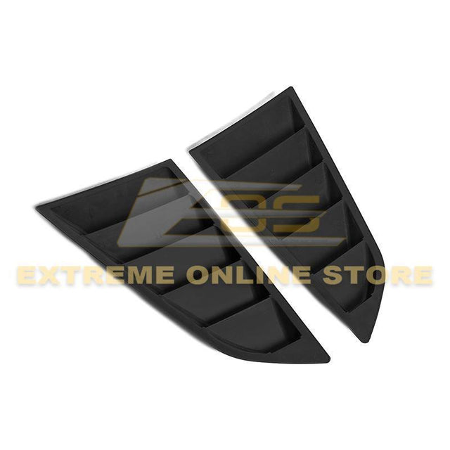 Corvette C7 Coupe Rear Side Window Louver Covers