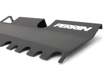 Perrin [15-21 WRX/STI] Radiator Shroud | With OEM Intake Scoop - Black