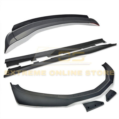 Camaro SS Primer Black Aerodynamic Full Body Kit | 1LE Extended Package
