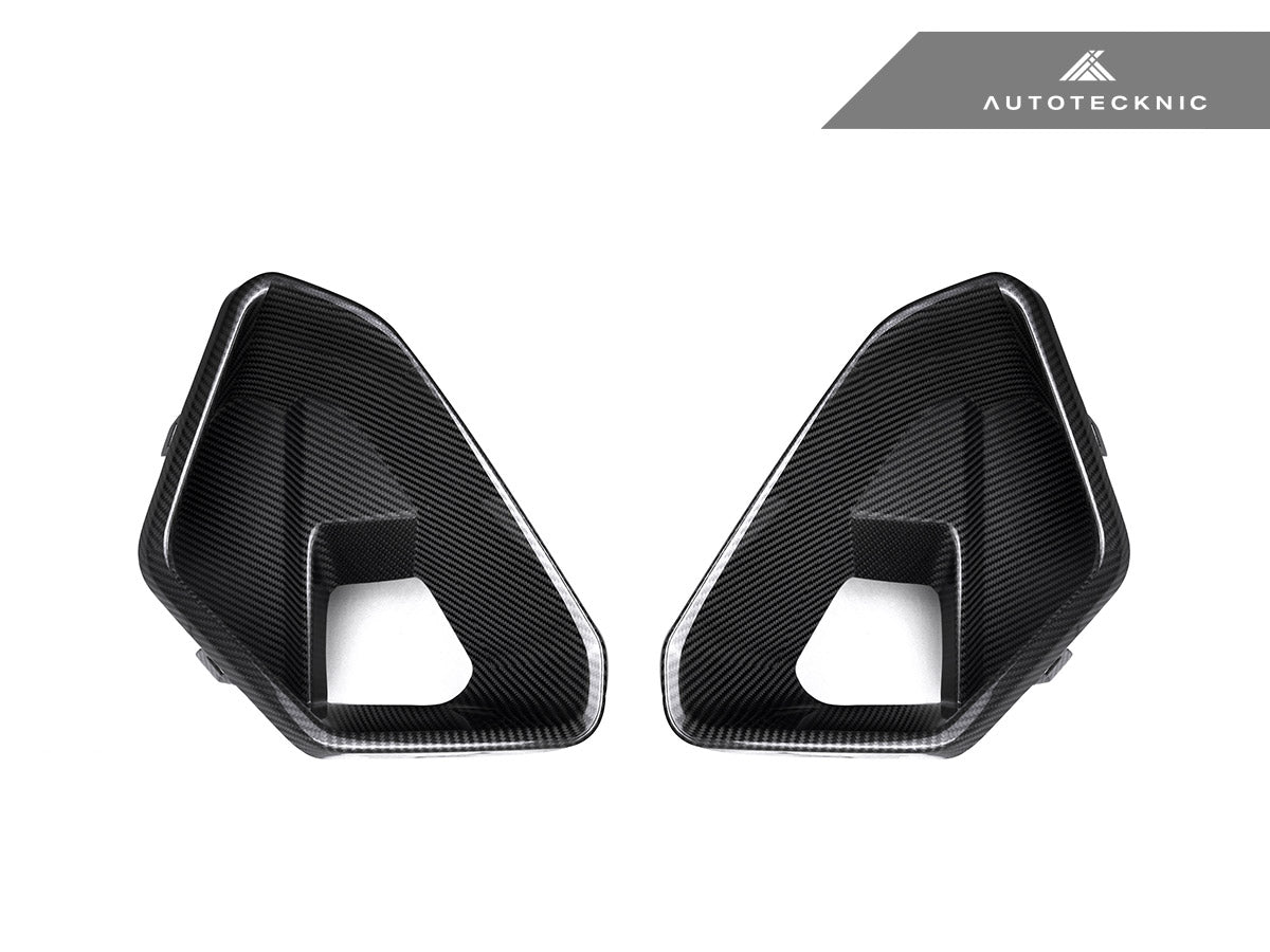 AutoTecknic Carbon Fiber Front Bumper Air Vent Set - G06 X6 M-Sport LCI