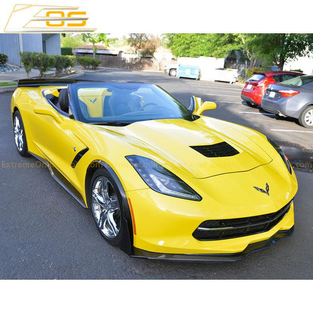 Chevrolet Corvette C7 Front Fender Flares Wheel Trim