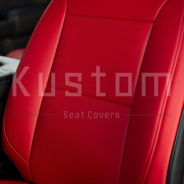 2019-Up GMC Sierra Premium Custom Leather Seat Covers