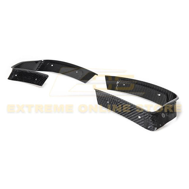 Corvette C8 Carbon Fiber Rear Diffuser Exhaust Bezel