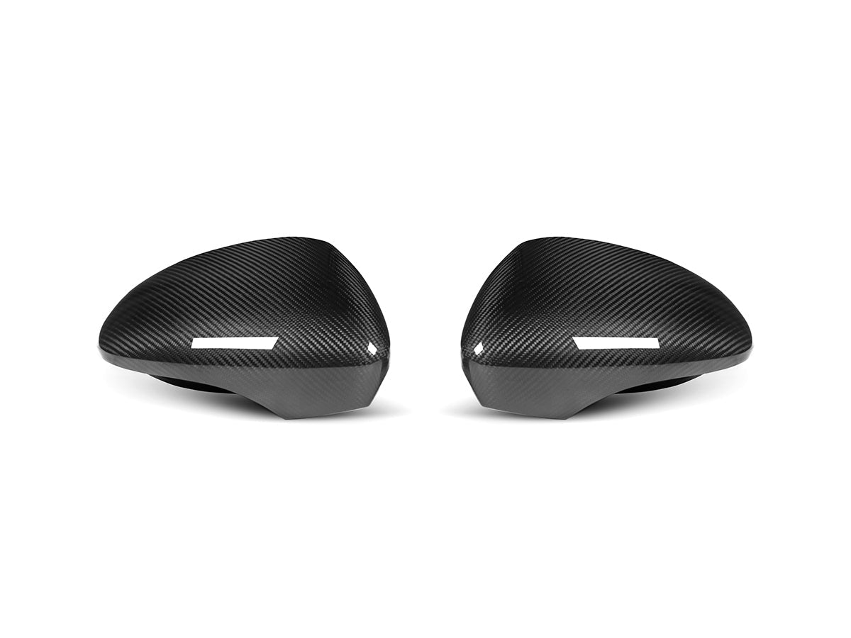 AutoTecknic Replacement Dry Carbon Mirror Covers - Porsche 971 Panamera
