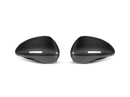AutoTecknic Replacement Dry Carbon Mirror Covers - Porsche 971 Panamera