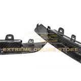 2009-15 Cadillac CTS-V Coupe Carbon Fiber Rear Bumper Insert Covers