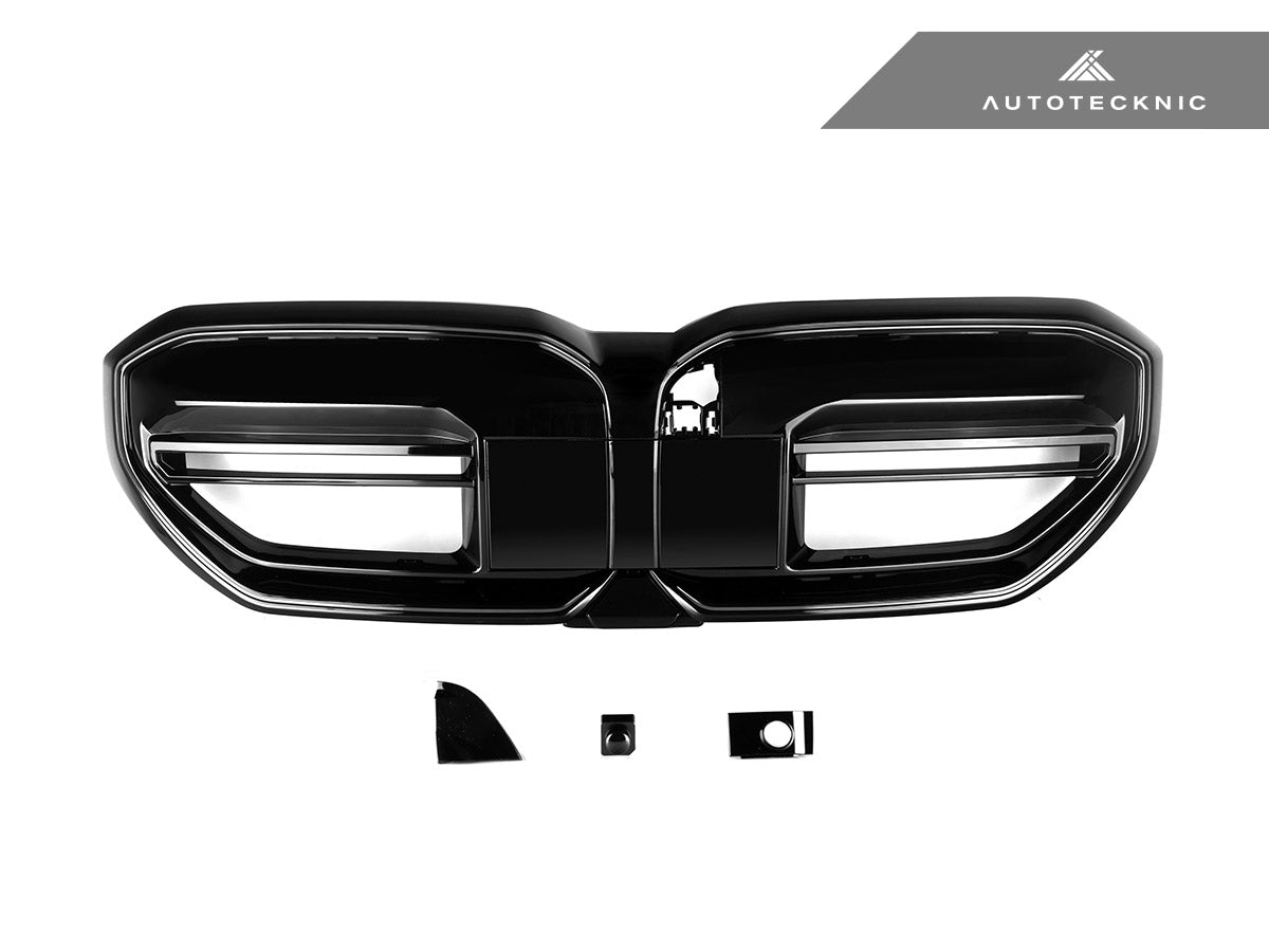 AutoTecknic Gloss Black Front Grille - G60 5-Series