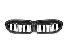 AutoTecknic Dry Carbon Fiber Dual-Slat Front Grille - BMW G20 3-Series LCI