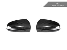 AutoTecknic Replacement Version II Dry Carbon Mirror Covers - Mercedes-Benz W205 C-Class