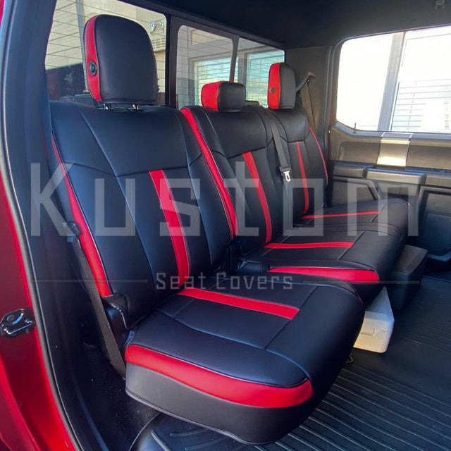 2015-21 Ford F-150 / F-250 Premium Custom Leather Seat Covers