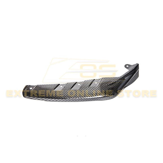 21-Up BMW G82 G83 M4 Carbon Fiber Extended Front Side Splitter