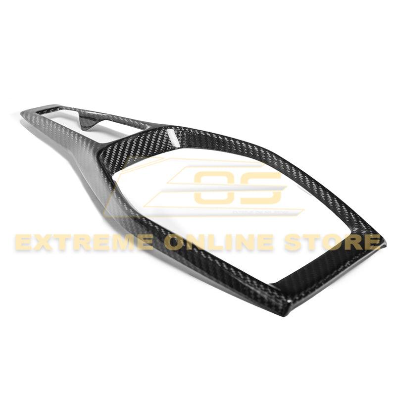 6th Gen Camaro Carbon Fiber Center Console Gear Shift Panel Cover