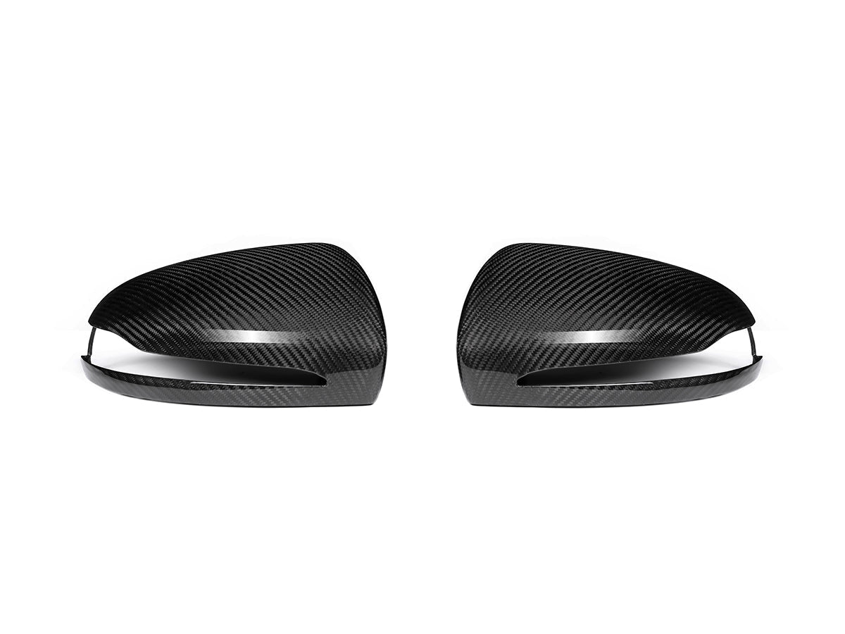 AutoTecknic Replacement Version II Dry Carbon Mirror Covers - Mercedes-Benz H247 GLA-Class
