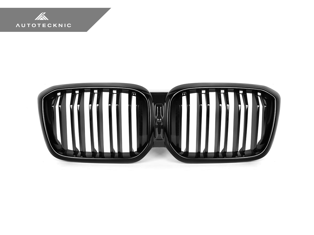 AutoTecknic Dual-Slats Gloss Black Front Grille - G01 X3 | G02 X4 LCI