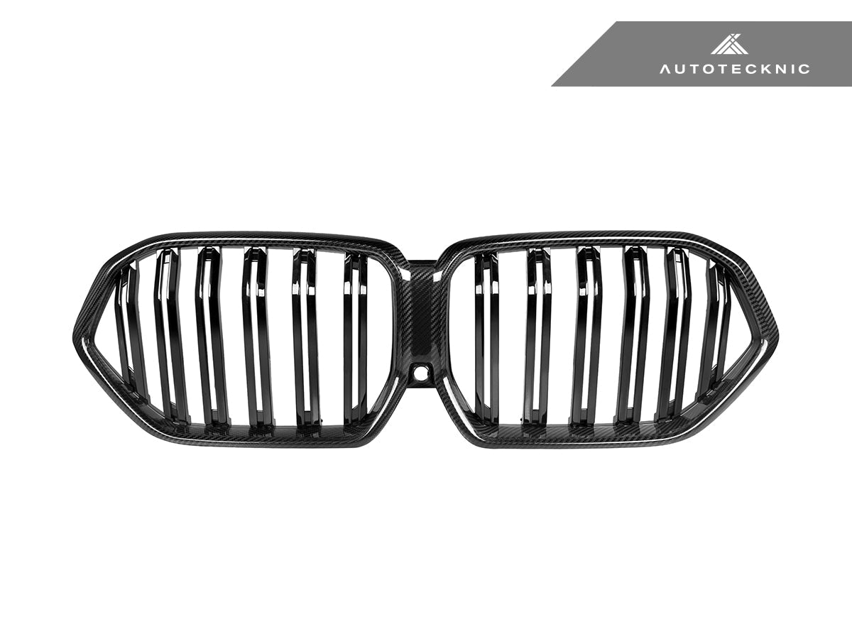 AutoTecknic Dual-Slats Dry Carbon Front Grille - G06 X6 Pre-LCI