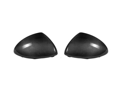 AutoTecknic Replacement Dry Carbon Mirror Covers - Porsche 958 Cayenne