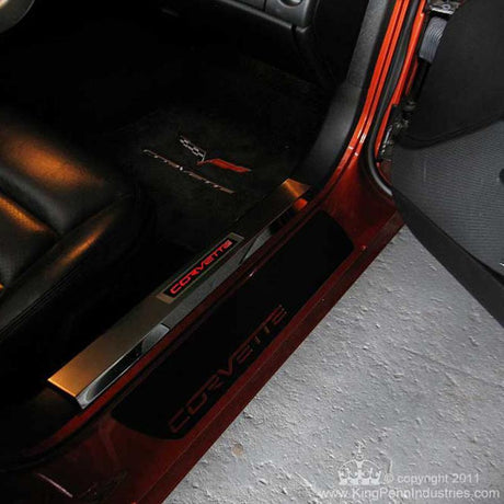 WindRestrictor® Corvette C6 Coupe Door Sills