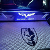 WindRestrictor® Corvette C6 Coupe Rear Glow Plate