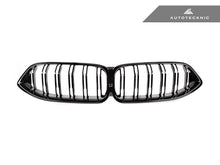 AutoTecknic Dual-Slats Gloss Black Front Grille - G14/ G15/ G16 8-Series