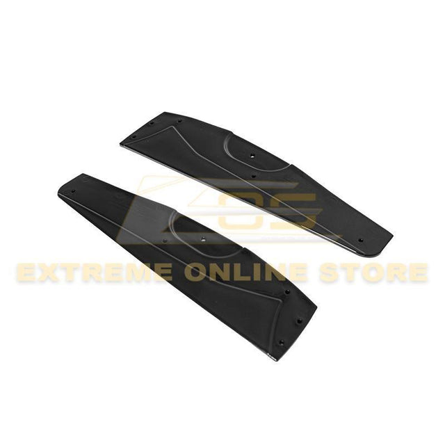 Corvette C6 Base Model Extended Front Splitter Lip & Side Skirts Rocker Panels