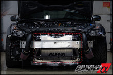 AMS Performance 2012+ Nissan GT-R Alpha Race Front Mount Intercooler w/Logo ALP.07.09.0008-3