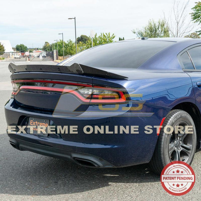 2015-Up Dodge Charger SRT8 Extended Wickerbill Rear Spoiler