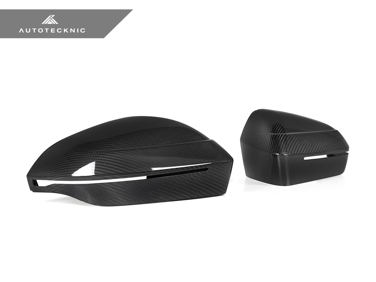 AutoTecknic Dry Carbon Fiber Mirror Cap Set - G45 X3