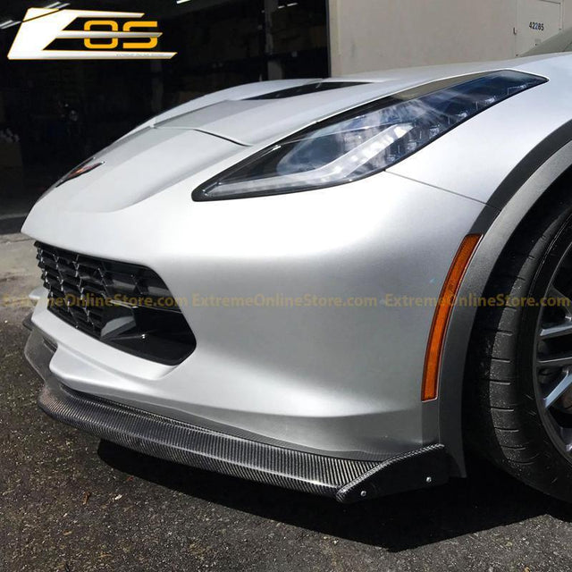 Corvette C7 Stage 2 / Stage 3 Front Splitter & Side Skirts