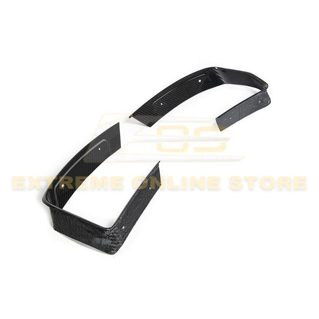 Corvette C8 Carbon Fiber Rear Diffuser Exhaust Bezel