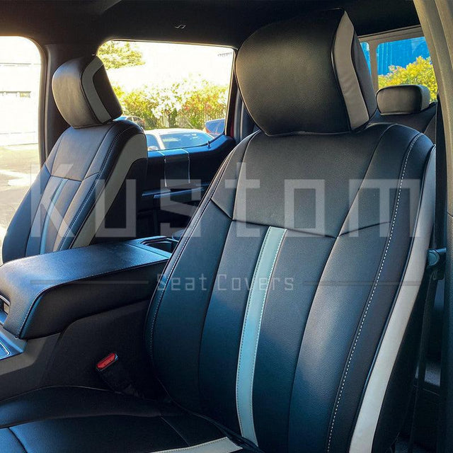 2015-21 Ford F-150 / F-250 Premium Custom Leather Seat Covers