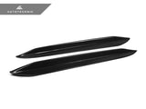 AutoTecknic Dry Carbon Rear Fin Set - F96 X6M | G06 X6