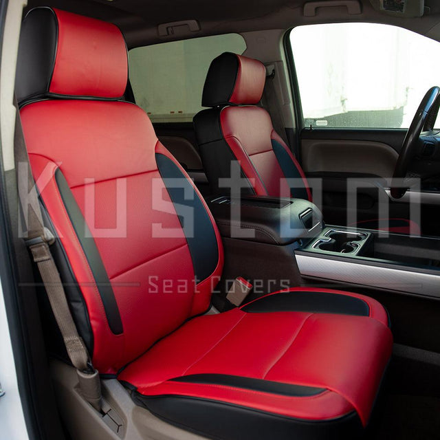 2014-18 GMC Seirra Premium Custom Leather Seat Covers