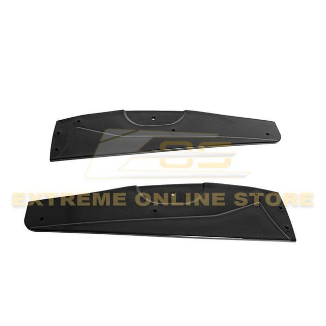 Corvette C6 Base Model Extended Front Splitter Lip & Side Skirts Rocker Panels