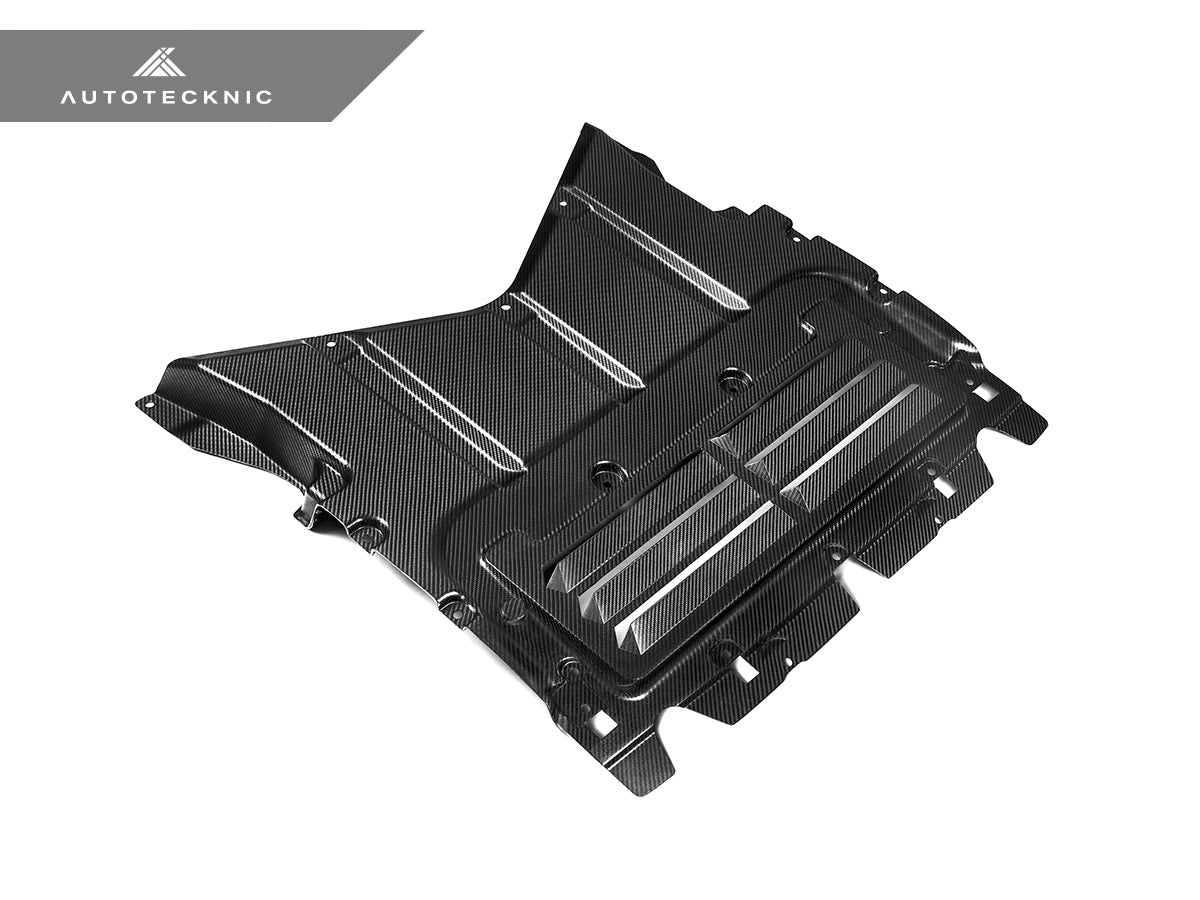 AutoTecknic Pre-Preg Carbon Oil Cooler Skit Plate - G90/ G99 M5
