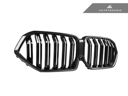 AutoTecknic Dual-Slat Carbon Fiber Front Grille - G06 X6 LCI