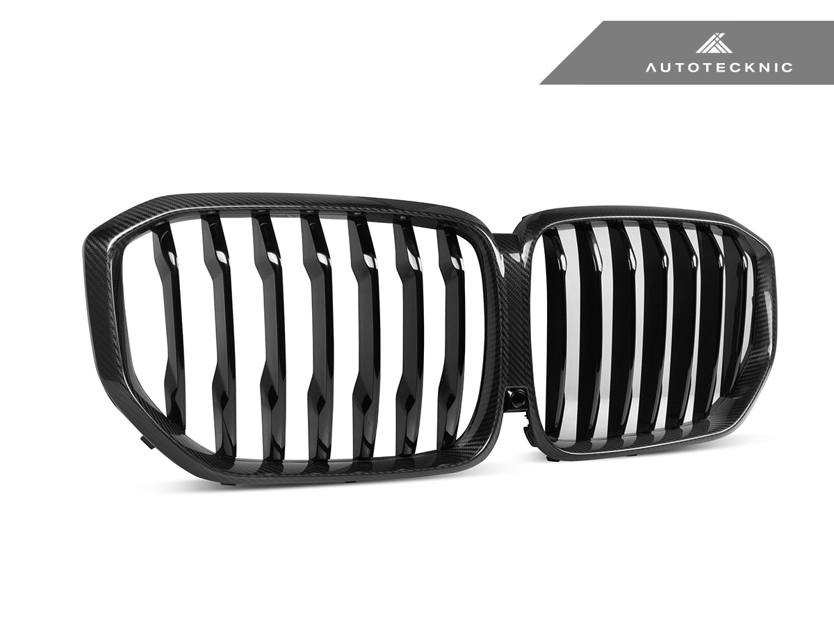 AutoTecknic Dry Carbon Fiber Front Grille - G05 X5 Pre-LCI