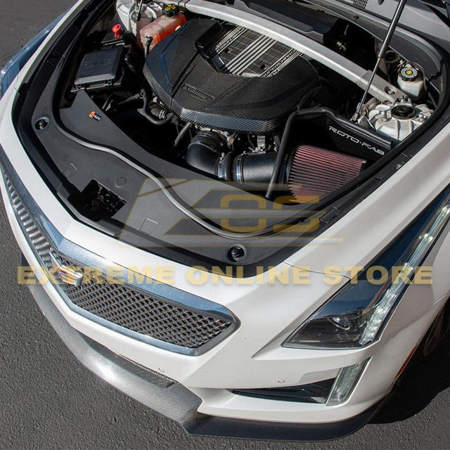 2016-Up Cadillac CTS-V Carbon Fiber Front Engine Cover