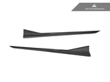 AutoTecknic Dry Carbon Fiber Side Skirt Extension Set - G90/ G99 M5