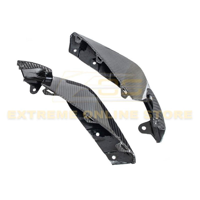 21-Up BMW G82 G83 M4 Carbon Fiber Front Side Splitter