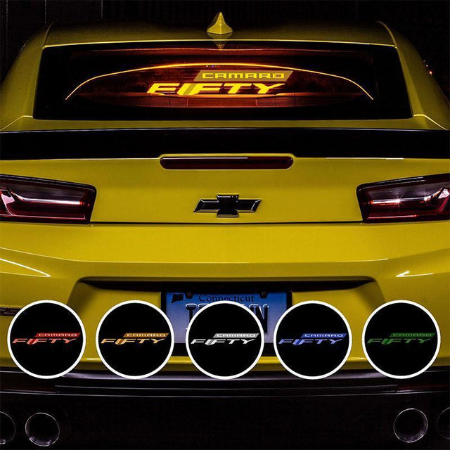 WindRestrictor® Camaro Coupe Rear Add On Glow Plate