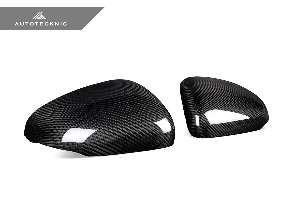 AutoTecknic Replacement Dry Carbon Mirror Covers - Mercedes-Benz V177 | W177 A-Class | W118 CLA-Class