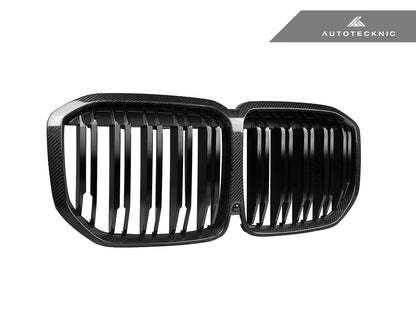 AutoTecknic Dual-Slats Dry Carbon Front Grille - G07 X7 Pre-LCI